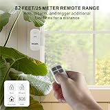 Noopel 2pk Door Window Alarms Security Remote 130db 5-Level Volume Kid Safety view 4