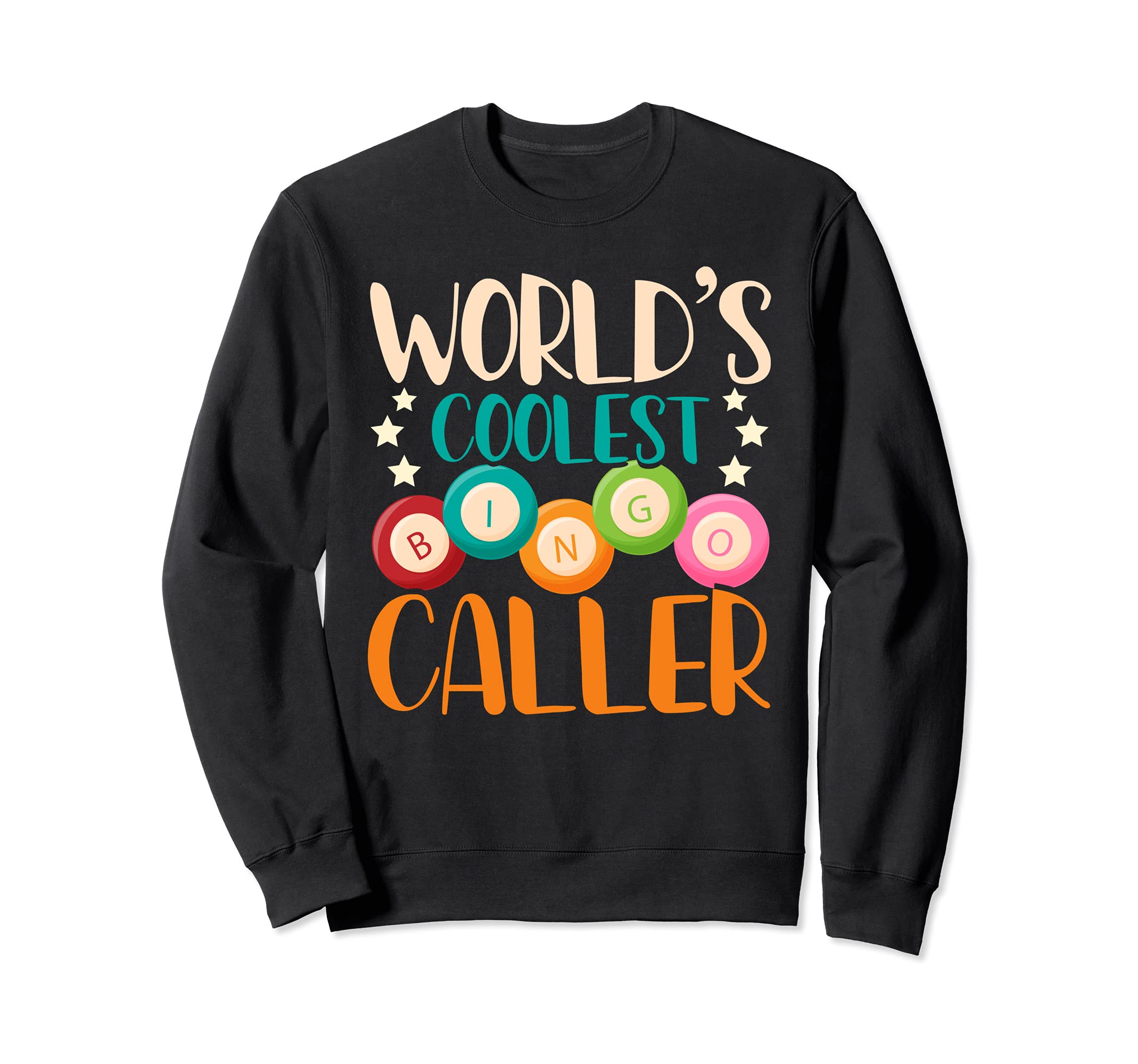 Funny Bingo Caller Gift Lottery Bingo Player Gambling Bingo Sweatshirt