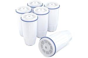 DESENRUIS Upgraded Water Filter Replacement for Zero Pitcher and Dispenser ZR-001 ZR-004 ZP-006 ZR-017, Multi-Stage Filter System, Effectively Reducing Lead, Chromium, PFOA, and PFOS Contaminants, Pack of 6