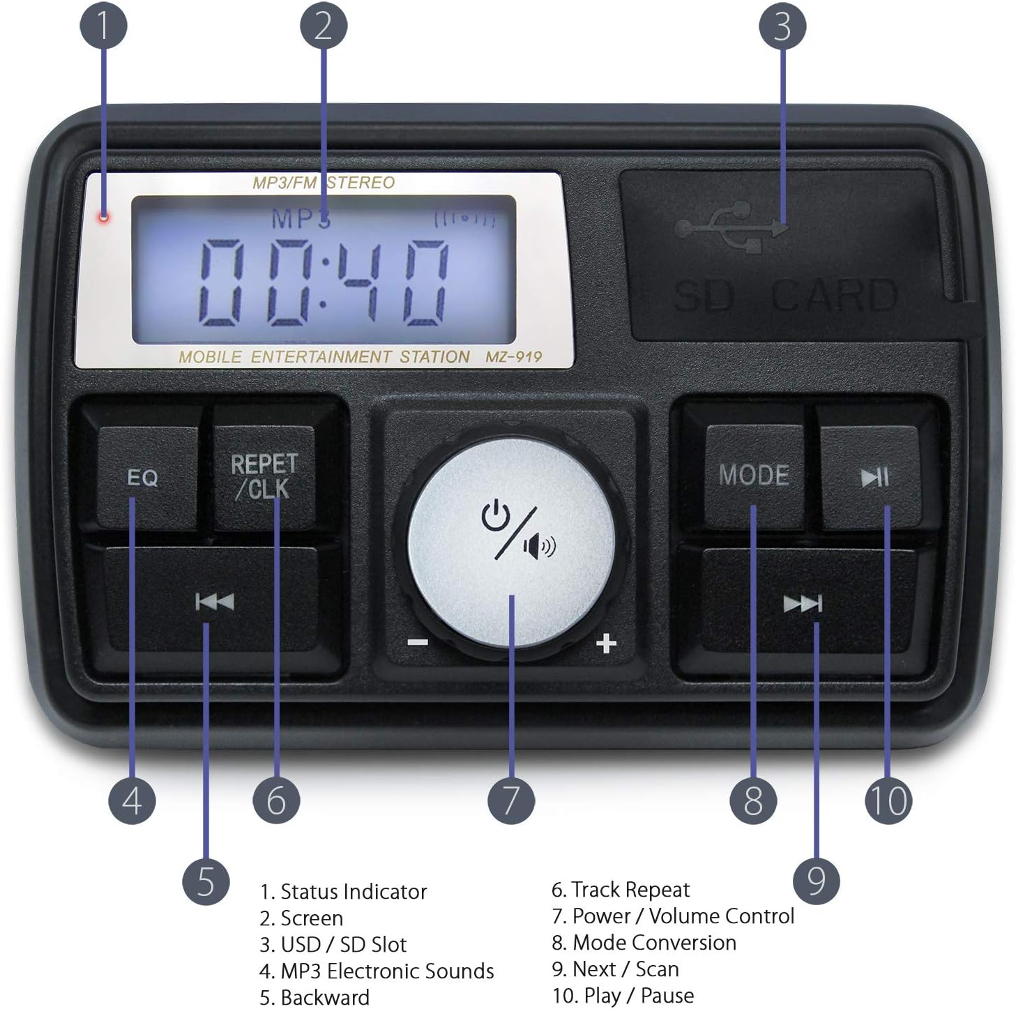 golden hawk bluetooth speaker