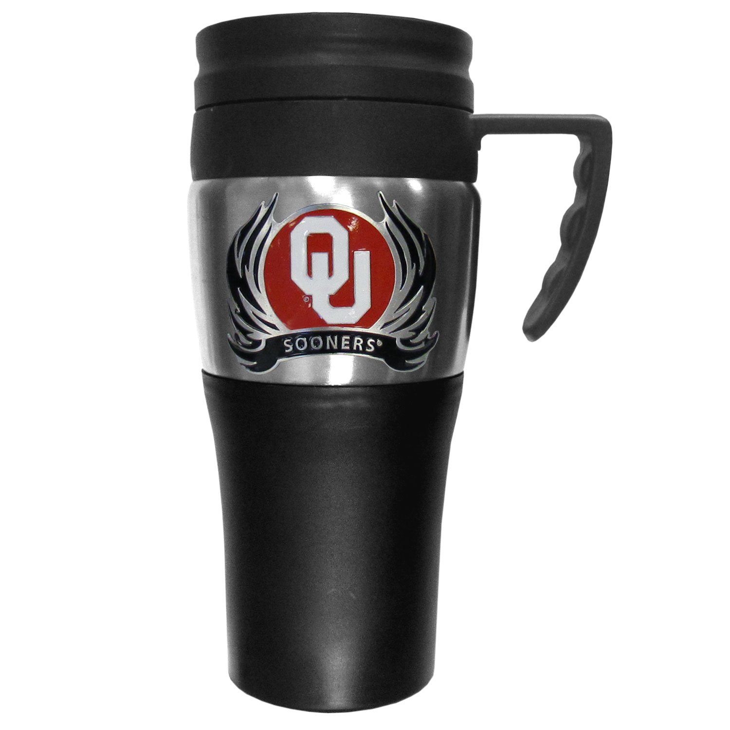 NCAA 2 Toned Travel Mug Flame Style