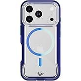 Tech21 iPhone 17 Pro EvoPro with MagSafe Electric Blue/Jelly Mint