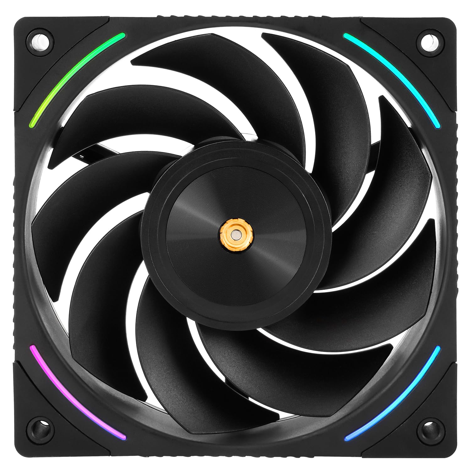 Photo 1 of Thermalright TL-K12R 120mm CPU Cooler Fan, Computer Case Cooling, 4PIN PWM Control, 2150RPM Speed,Reverse Outlet PC Performance Fan for S-FDB Bearing,Wind Pressure Cooler(Black)