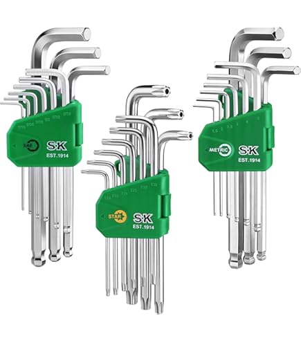 Amazon.com: Proto SET LLAVE HEXAL 18PC - 1 Cada : Herramientas y