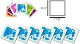 Art3d Fancy Floor Tile 12x12 Liquid Color Blue Anti Slip Kids Room view 6