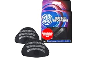 FRESH KICKS Shoe Crease Protectors - Comfy Anti-Crease Shoe Shields for Men, Women & Kids - Non-Creasing Inserts for Sneakers