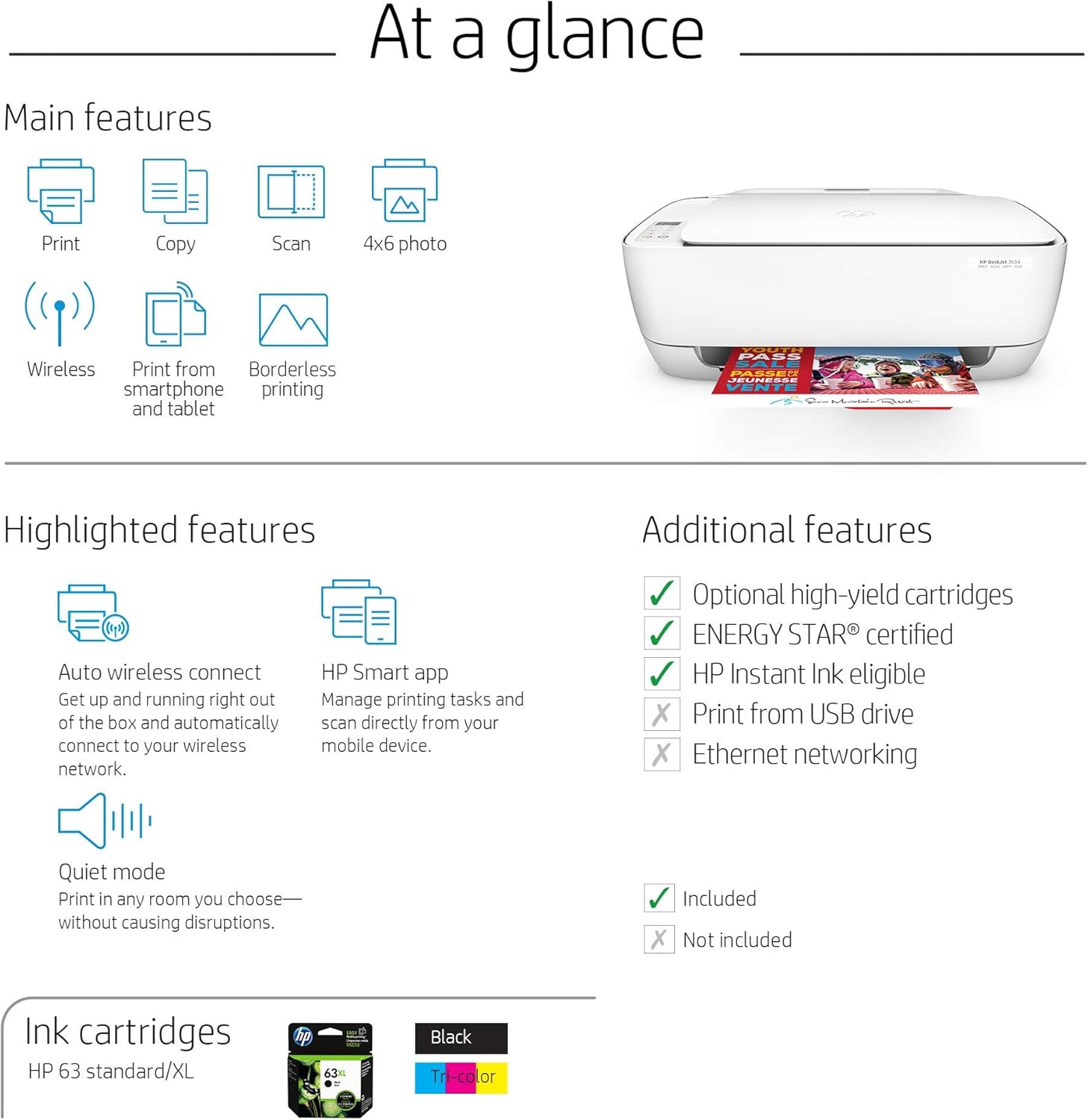 hp deskjet 3634 stores