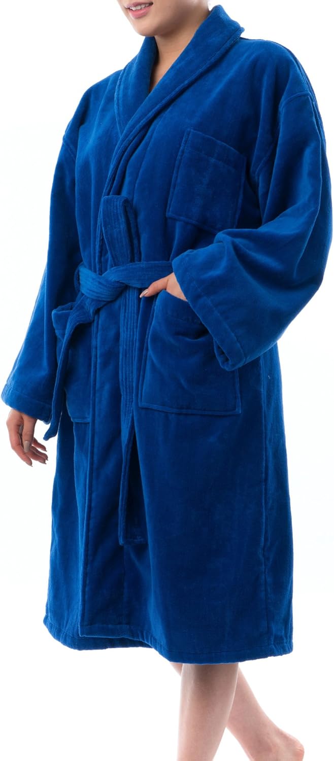 women's spa robes terry cloth