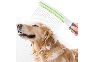 Petlipo Dog Shower Attachment, Pet Shower Head for Fast and Easy Bathing and Cleaning, Dog Shower Wand With Metal T-Diverter, 8-Foot Hose T-Diverter Adapter For Indoor and Outdoor