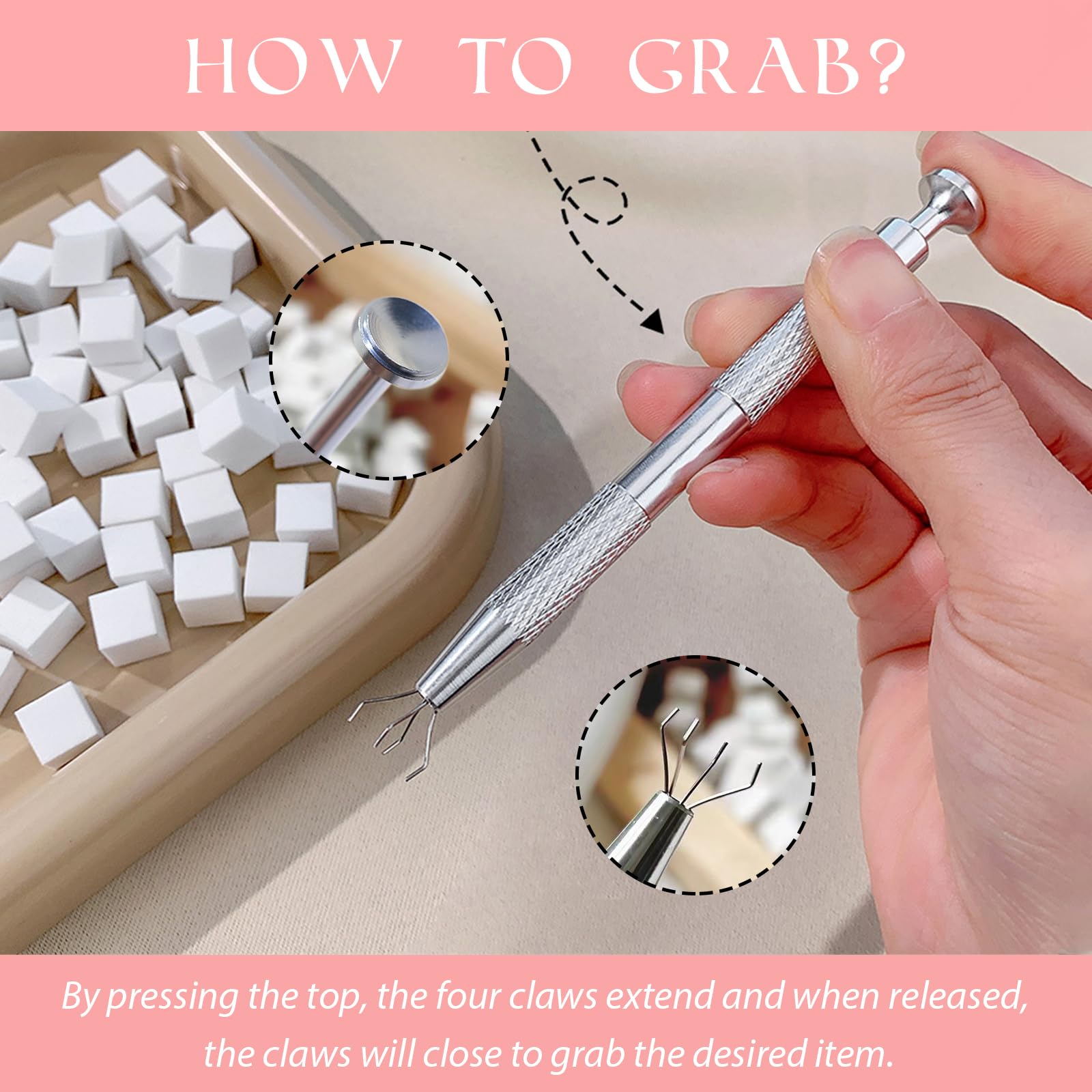 U-Shinein Gradient Painting Gel, 9 Colors Ombre Gel Nail Polish with 100Pcs Nail Sponges & 4 Claws Metal Grabber, Sponging Gel Nail Polish for Ombre Nails Aura Nails, French Manicure DIY Nail Art (01) - Image 5