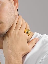 GOLDCHIC JEWELRY Gold Statement Ring for