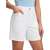 G Gradual 5" Women's Golf Shorts Stretchy Lightweight Outdoor Hiking Shorts with Pockets Shorts for Women Casual Summer