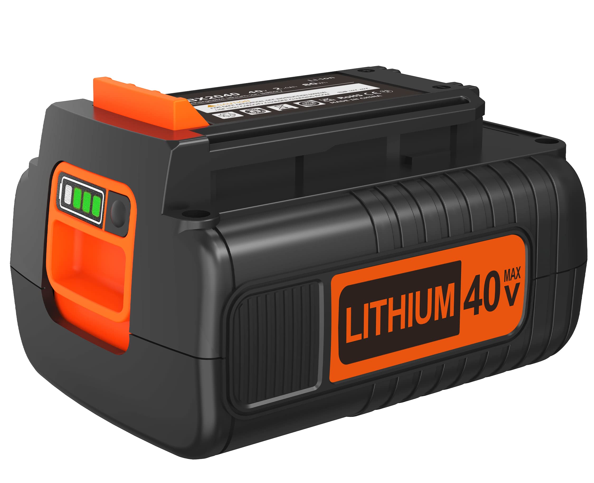 GWELEC 40V 4.0Ah Lithium Battery For Black & Decker 40V/36V Max Cordless Tools - LBXR36