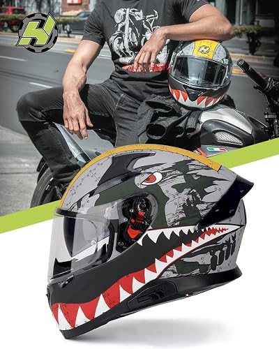 flying tiger motorcycle helmet | Orange, Black, White The injection Bell Vortex Helmet With FREE