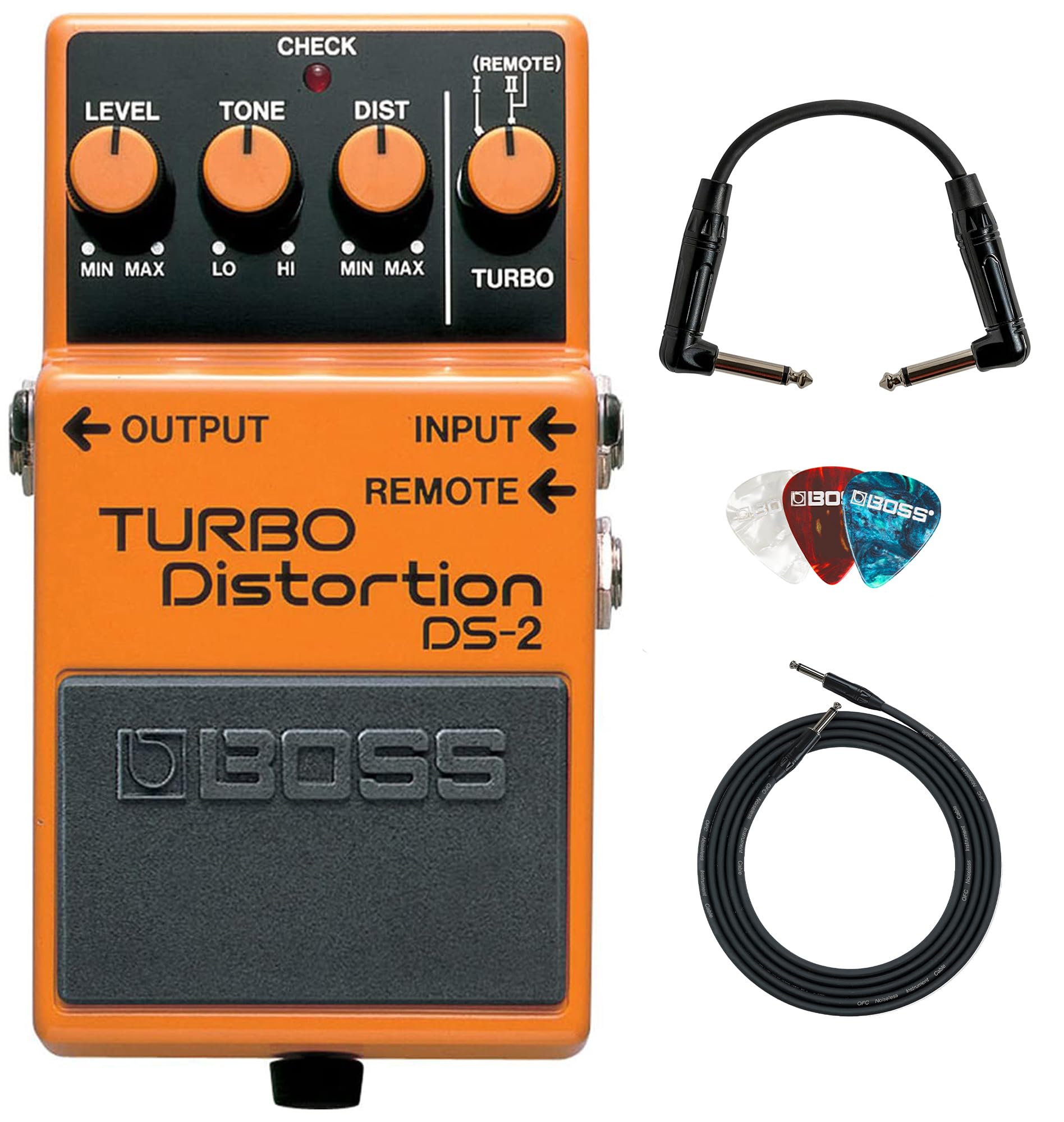 Boss DS-2 Turbo Distortion Bundle with Gearlux