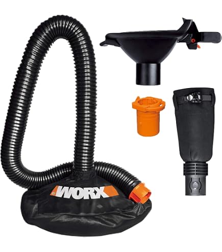 Trivac Laubauffangbeutel, 50015035, 12 Gallonen, Kompatibel Mit Worx WG505, WG509, WG500, WG501, WG502, WG508
