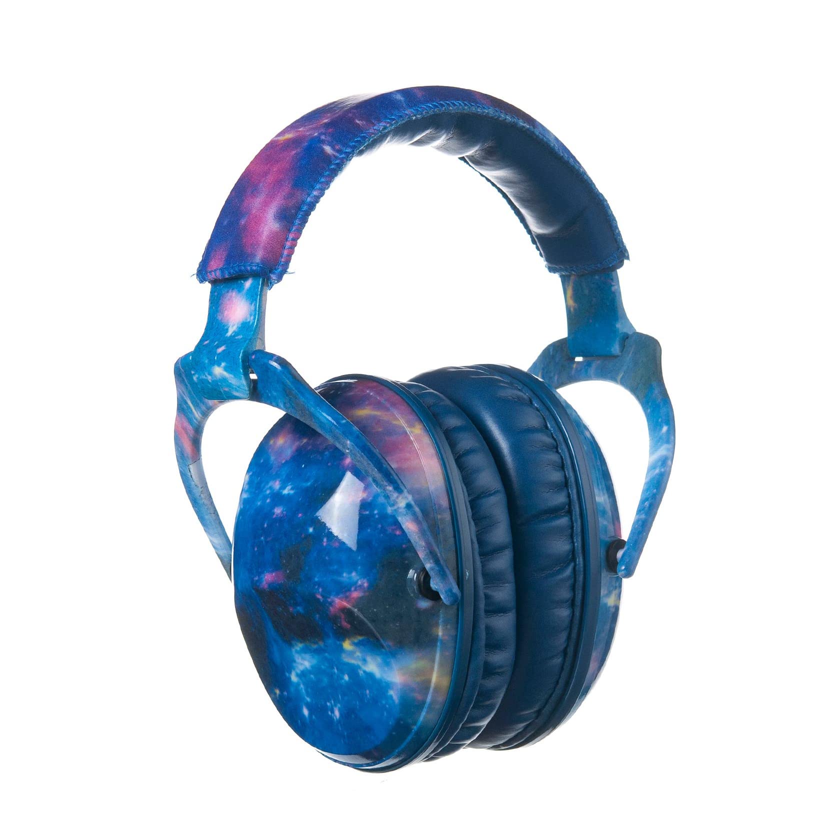 PROTEAR SNR 28 dB Hearing Protection Earmuff for Toddlers Kids Teens Young Adults Under Fireworks,Travel, Sports Events and Noisy Surroundings(Blue,Blue Nebula)