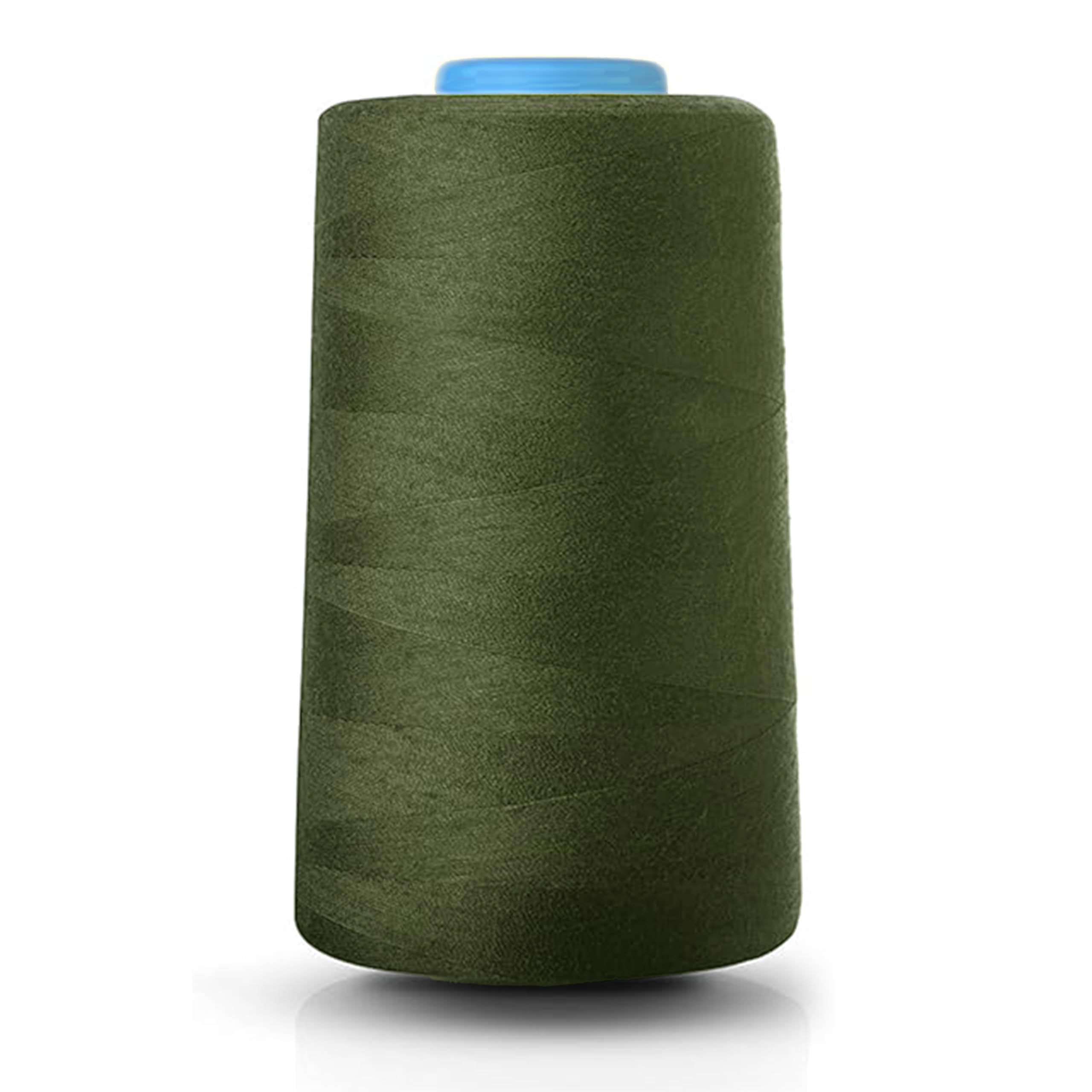 Realm Single Overlocking Sewing Machine Polyester Thread 5000 Yards Cones White Black Natural Navy Red (Army Green)