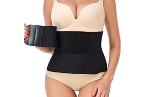 PAZ WEAN Abdominal Binder Post Surgery Tummy Tuck after Hysterectomy Stomach Waist Compression Wrap
