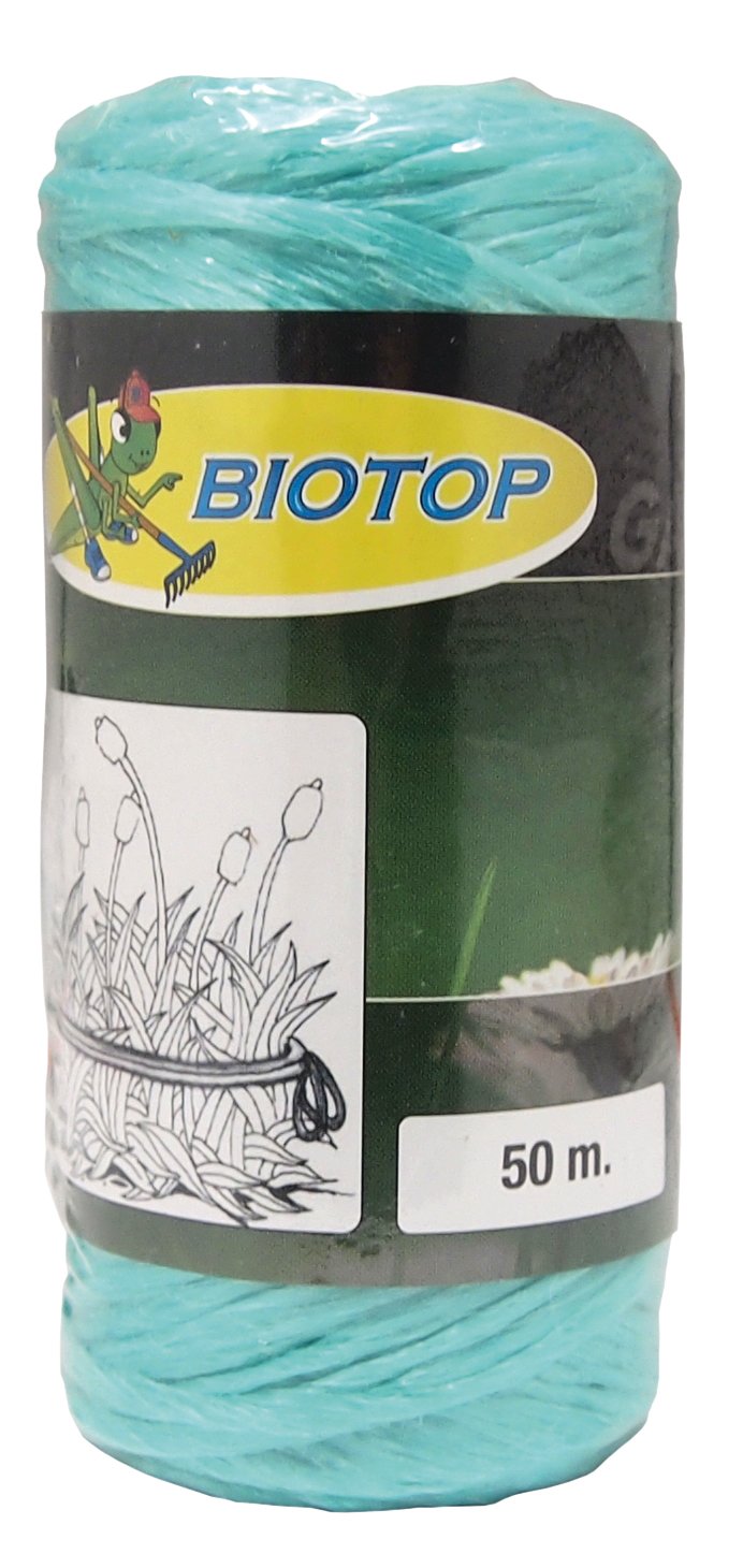 Biotop Polypropylene Rope, 50 M, Colour Green, Multicolor, 1 x 1 x 1 cm, B2182