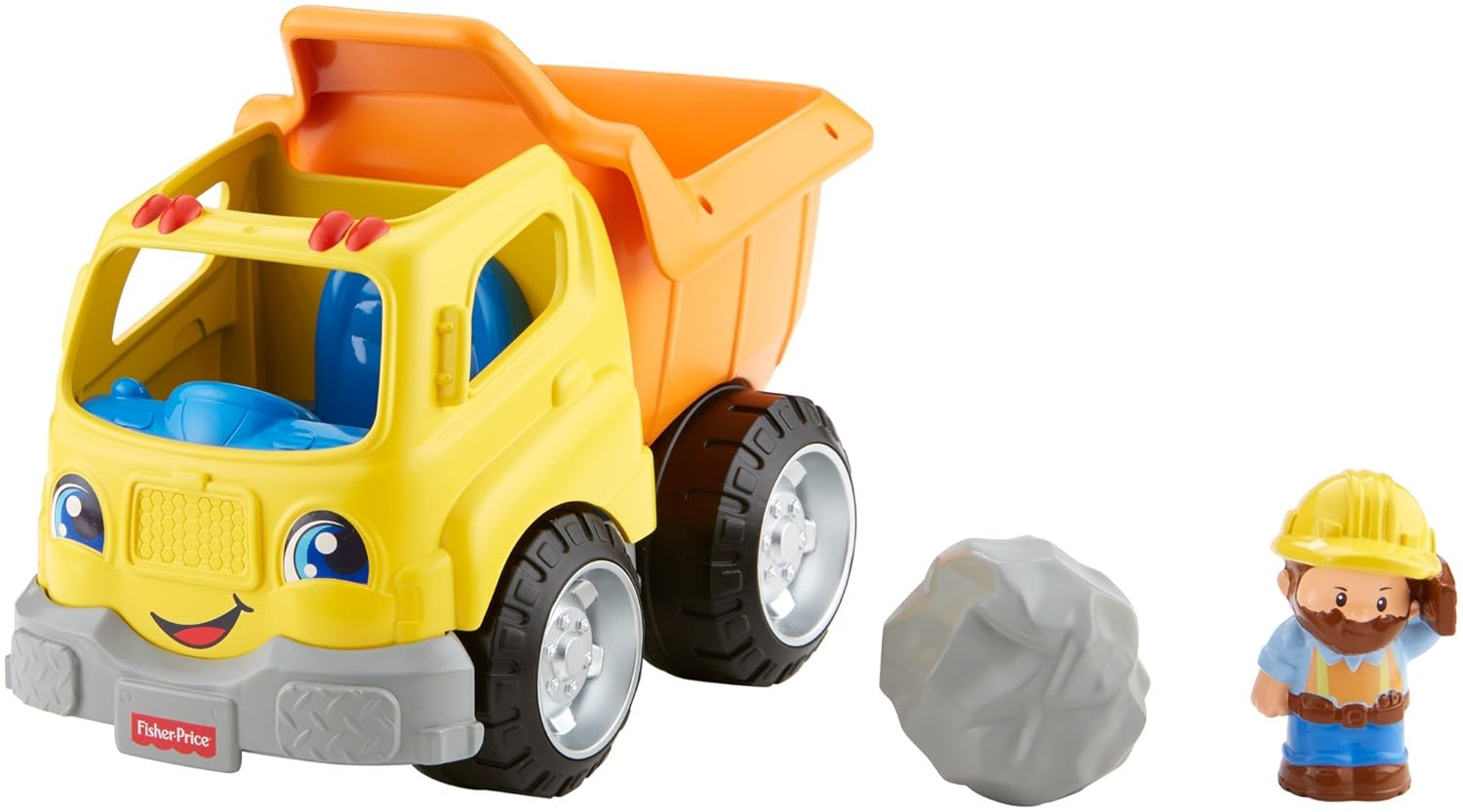 Toy Dump Truck Toddler Kids Fisher Price Construction Pretend Play Set