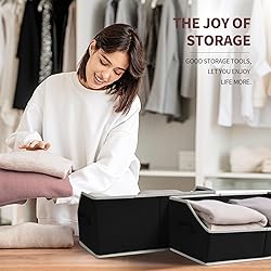 Homsorout Large Storage Bins for Organizing - 3