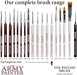 The Army Painter Psycho Brush Detail Paint Brush Rothmarder Sable Hair view 4