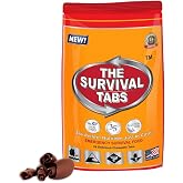 Survival Tabs &ndash; Emergency Food Supply &ndash; 2-Day Chocolate Tabs, USA, Portable | Concentrated formula supplies 15 vitamins and minerals per serving - fits neatly in backpacks, glove boxes, or pantry shelves