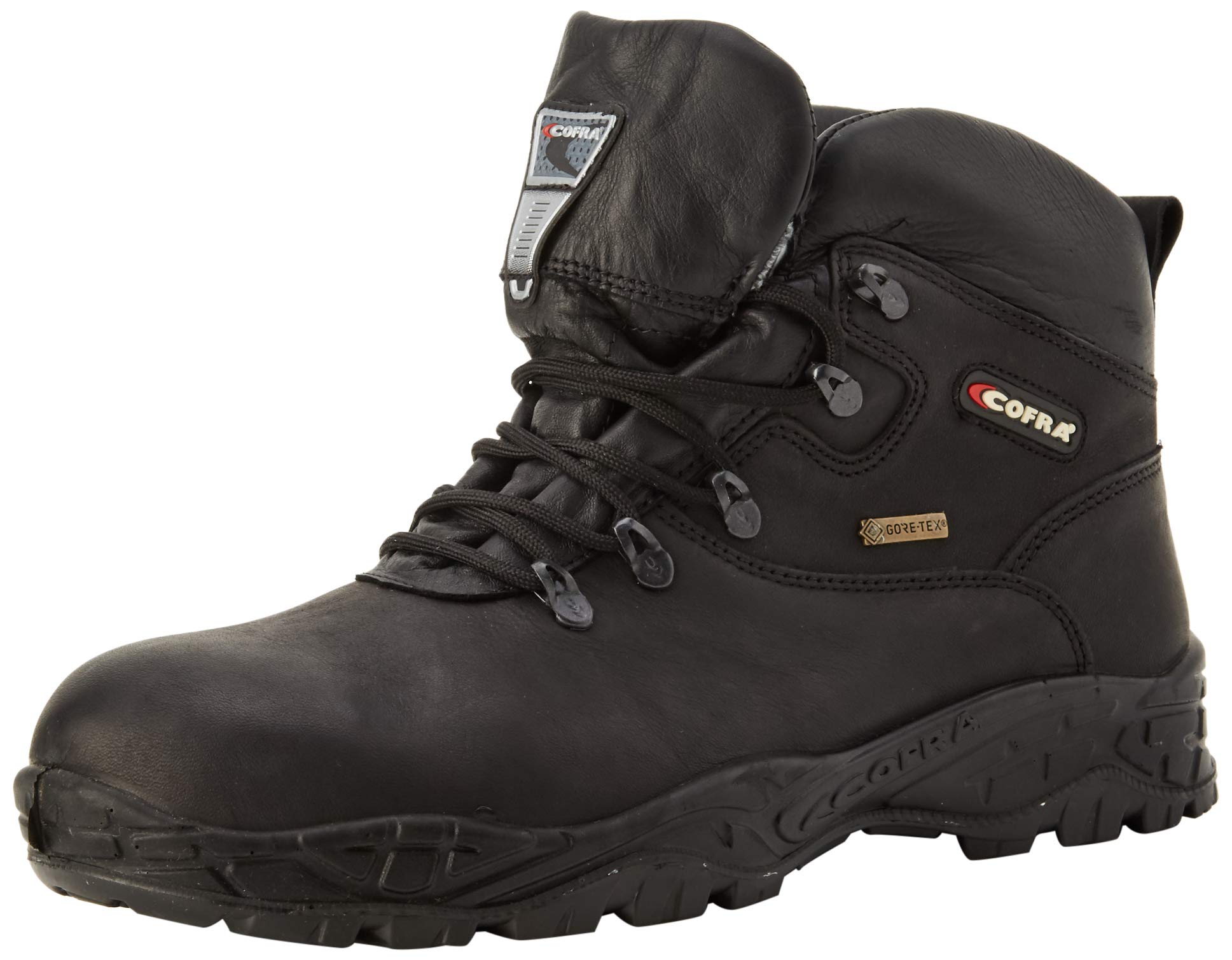 Cofra 22150-000.W41 Safety Shoes New Warren S3 Wr SRC Size 41 in Black