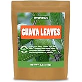 Whole Guava Leaves Tea, Guava Herbal Loose Leaf Tea, 2.0 ounces, 100% Nature