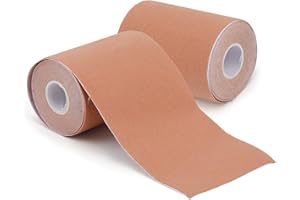 2 Rolls Tattoo Cover-up Tape, 5m/16.4ft Cuttable Water-Resistant & Sweat-Resistant Waterproof Tattoos Cover-up Makeup Patches