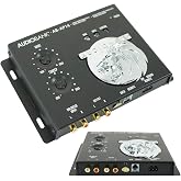 Audiobank AB-AP14 Half-DIN Digital Car Audio Equalizer - Bass Processor, Bass Maximizer, Sound Restoration &amp; Remote Bass Knob for Subwoofer Systems