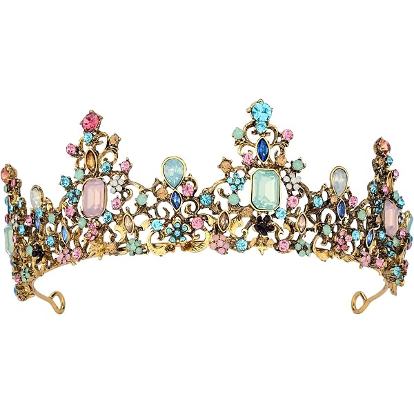 Vovii Strass-Tiara Für Damen & Mädchen – Funkelnde Brautkrone Für Hochzeit, Party & Cosplay