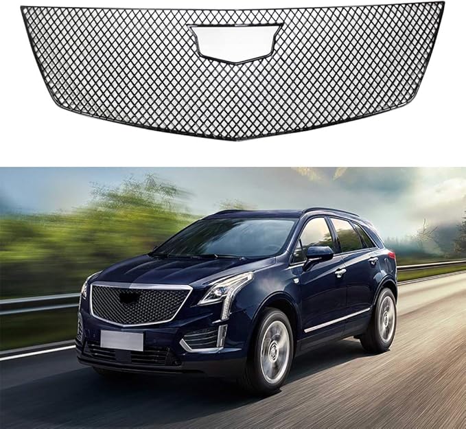 NINTE Grille Cover for Cadillac XT5 20172019, ABS Painted