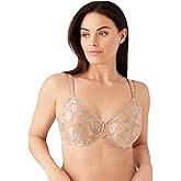 Wacoal Women's Awareness Unlined Full Figure Underwire Bra, Toast, 34DD
