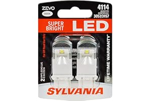 SYLVANIA ZEVO 4114 White LED Bulb, (Contains 2 Bulbs)