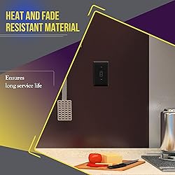 ENERLITES Toggle Light Wall Plate Bundle, Single