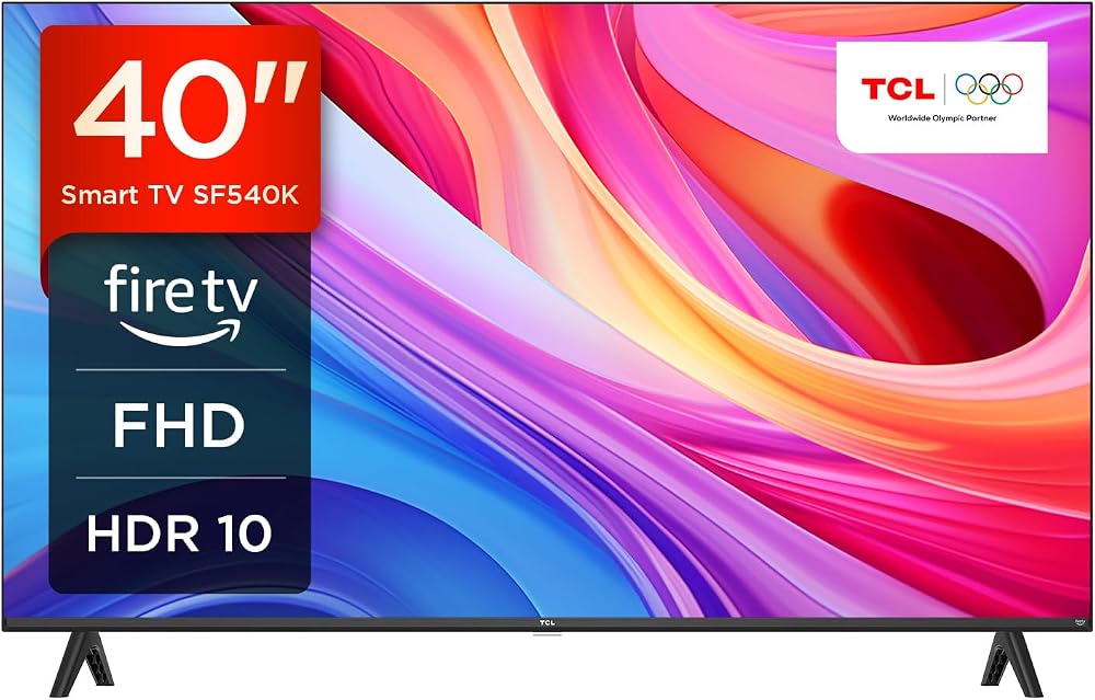 TCL 40SF540K 40-inch FHD Smart TV Fire OS 7 HDR Dolby Audio DTS Virtual X