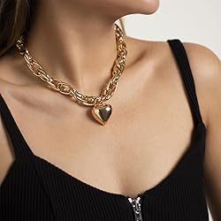 Your Always Charm Chunky Chain Necklaces for Women