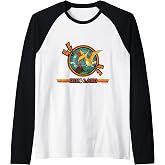 PUBG Vikendi Dino Land Pterodactyl Raglan Baseball Tee