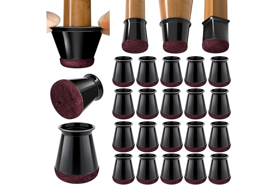 Best 20-Pack Chair Leg Hardwood Floor Protectors 2026