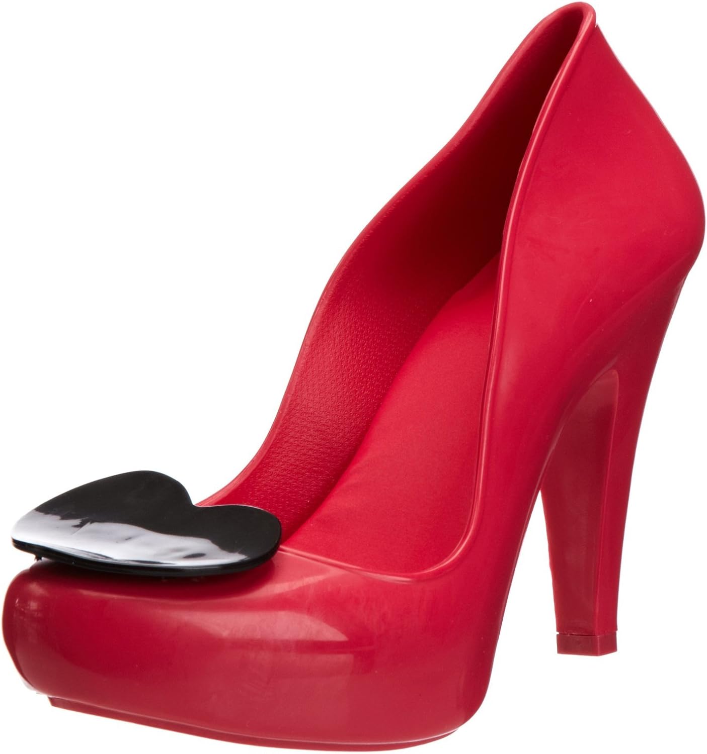 Mel Shoes by Melissa Mel Womens Raspberry Heart Platform Pink UK 8