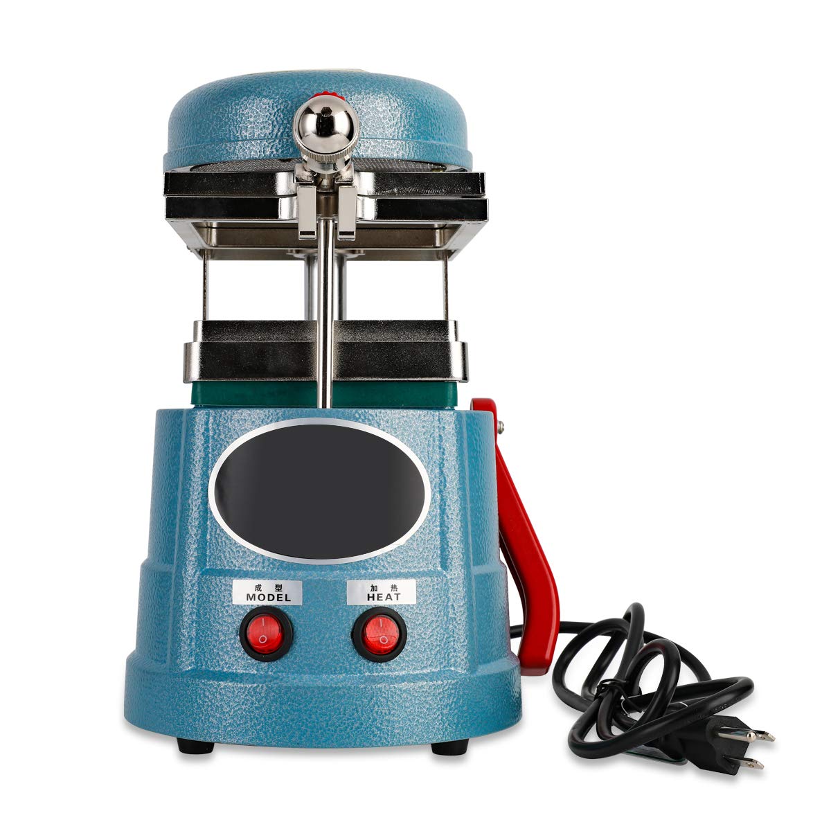 Dental Vacuum Forming Molding Laminating Machine 110V, Vacuform Thermforming Lab Equipment Heat Molder for Laboratory -Steel ball & Manual Instruction Included : Beauty
