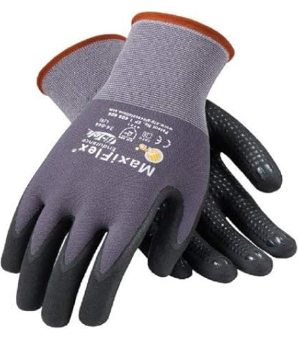 TOOLS(ツールス)『A-MAX Glove 2mm』M G-TEK Maxiflex Endurance 34-845 Seamless Knit Coated Gloves