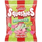 Swizzels Drumstick Squashies Sour Cherry and Apple Flavour, 120g