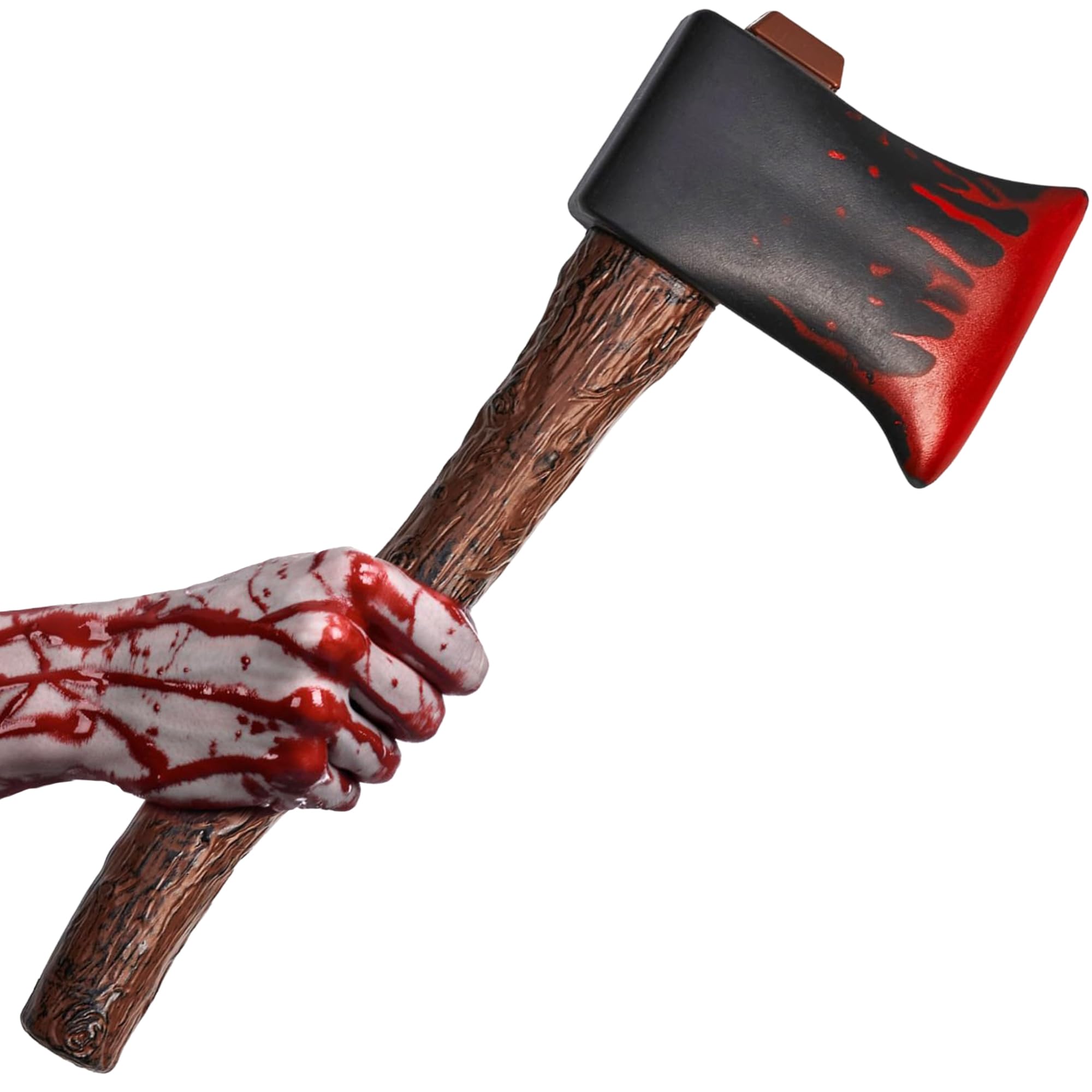 REDSTAR Fake Axe with Detail Halloween Prop - Fake Axe Halloween for Horror Slasher Fancy Dress Costumes - Prop Hatchet Fancy Dress Accessory