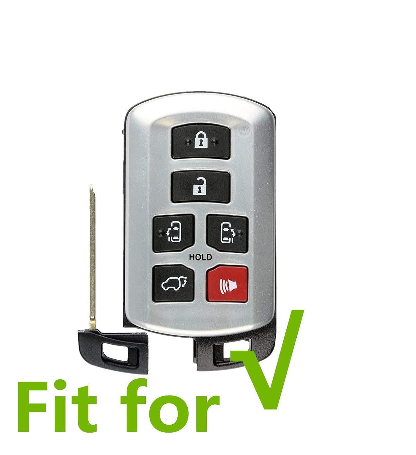 KAWIHEN Silicone Key Fob Cover Case Protector Smart Remote Control