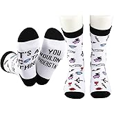 Bookish Merch Gift Book Fans Gift It's An Thing You Wouldn't Understand Novelty Socks for Book Lovers (US, Alpha, One Size, Regular, Regular, ACOTA Thing)