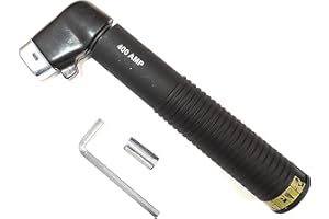 MapleWeld Shortstub Electrode Holder 200A & 400A Bernard Style Stinger for Stick SMAW Welding | High Performance | Replaceabl