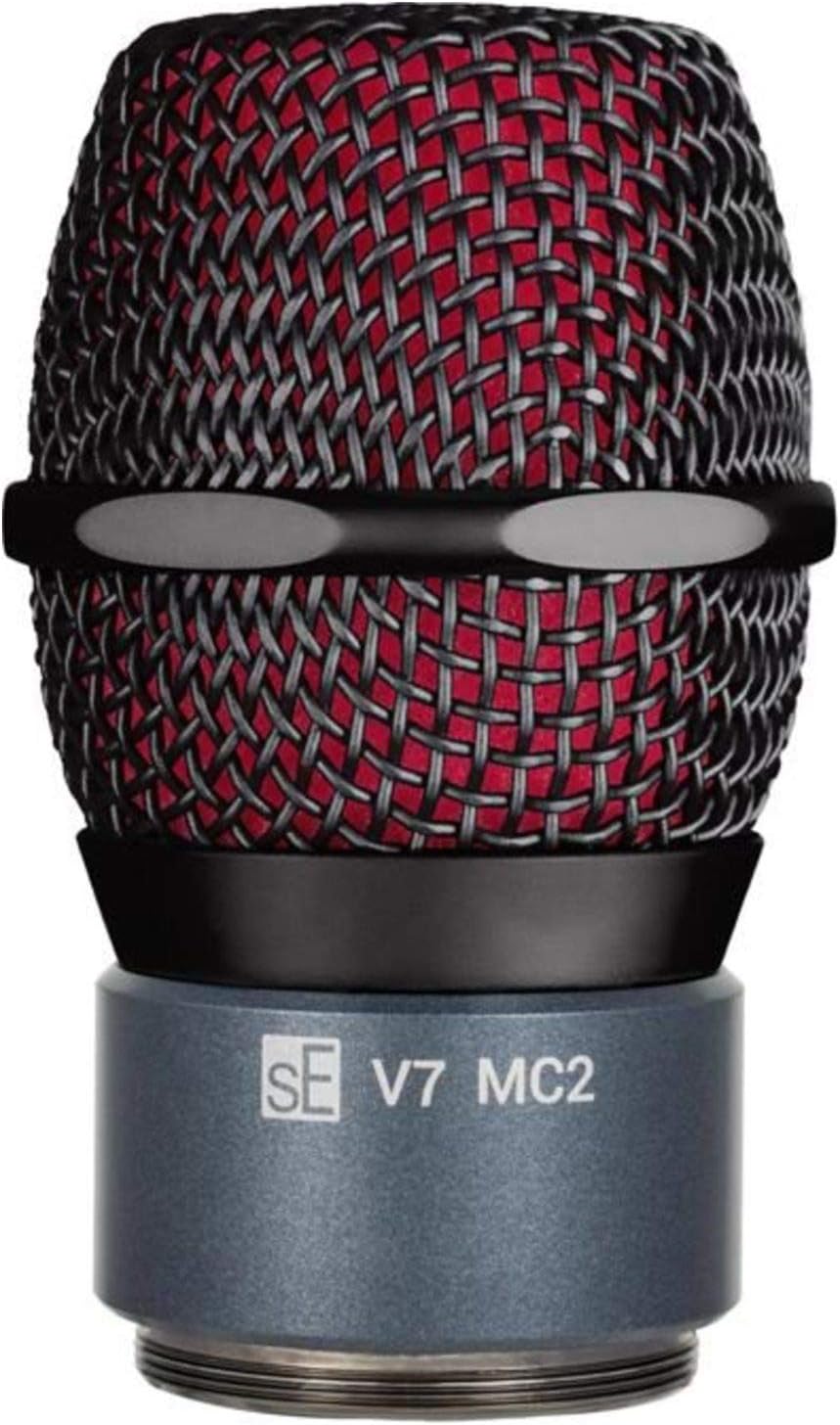 sE Electronics V7 MC2 Capsule for Sennheiser Wireless - Black & Blue: Musical Instruments